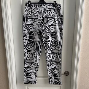Peck & Peck Black & White Slacks- 12